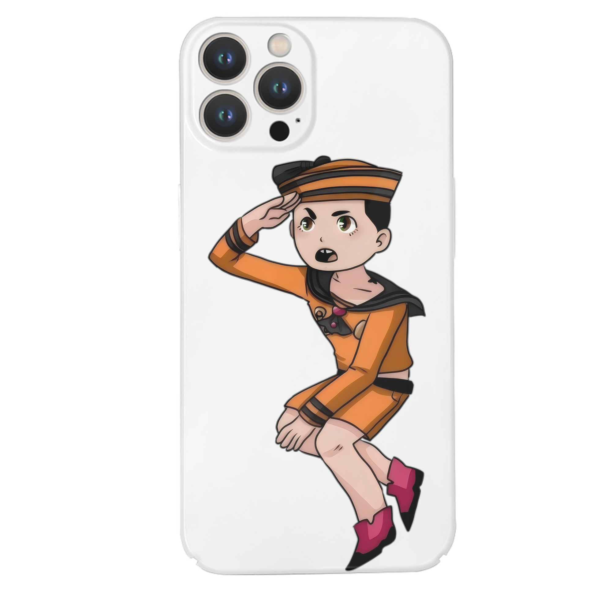 （画像用） ジョジョの奇妙な冒険 東方定助 JoJo's Bizarre Adventure Higashikata Josuke 【iPhone 14シリーズ対応】ハードケース